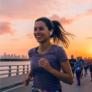 Colorful Floral Sport Running/Workout Waist Strap